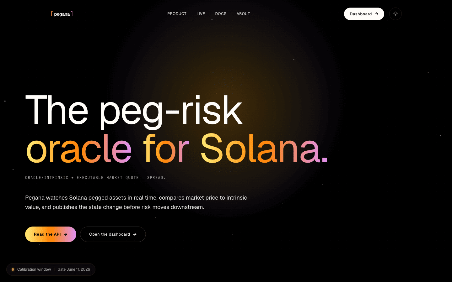 Pegana website